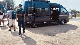 Lambayeque: Transportistas protestan por abuso de grifos
