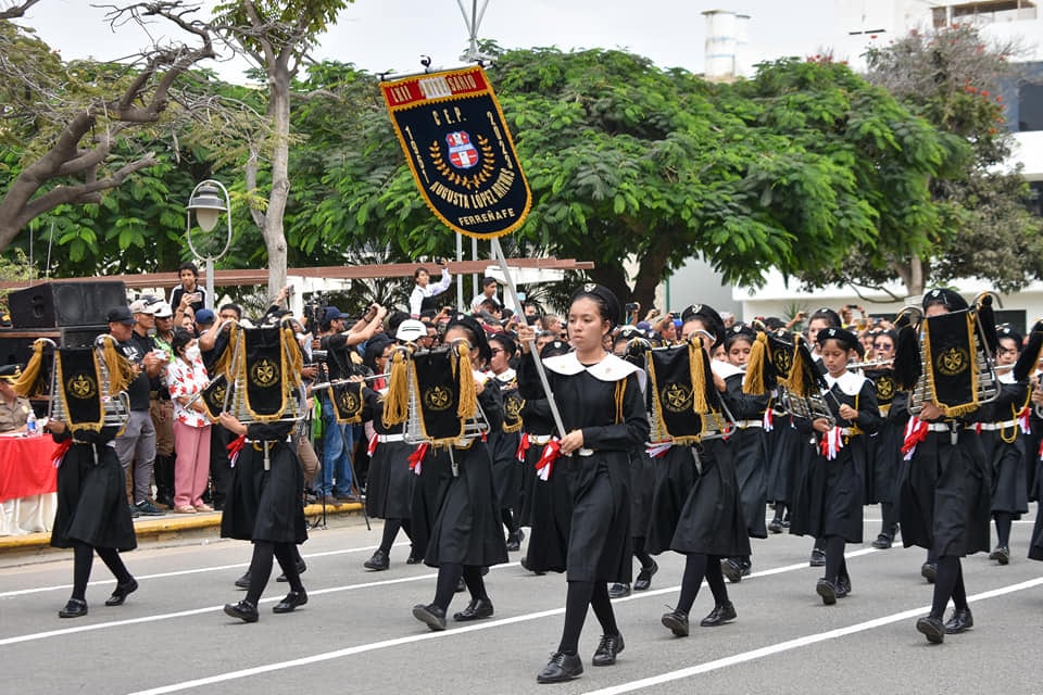 Alumnas de Nuestra Señora del Rosario obtuvieron un merecedor primer puesto en Banda de Músicos nivel secundario.