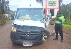 Dos turistas extranjeros resultan heridos tras despiste rumbo a Vinicunca en Cusco