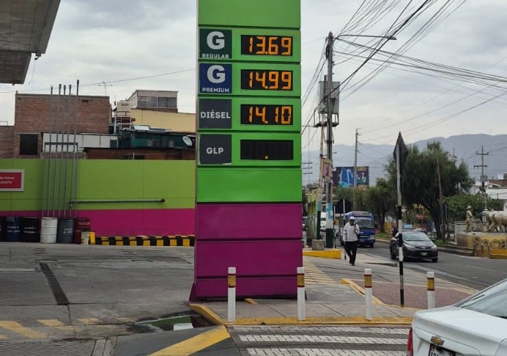Estación de servicio Corso. Foto: GEC.