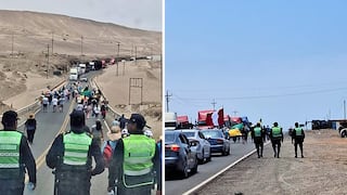 Arequipa: Pobladores de Bella Unión bloquearon el puente Chaviña exigiendo agua