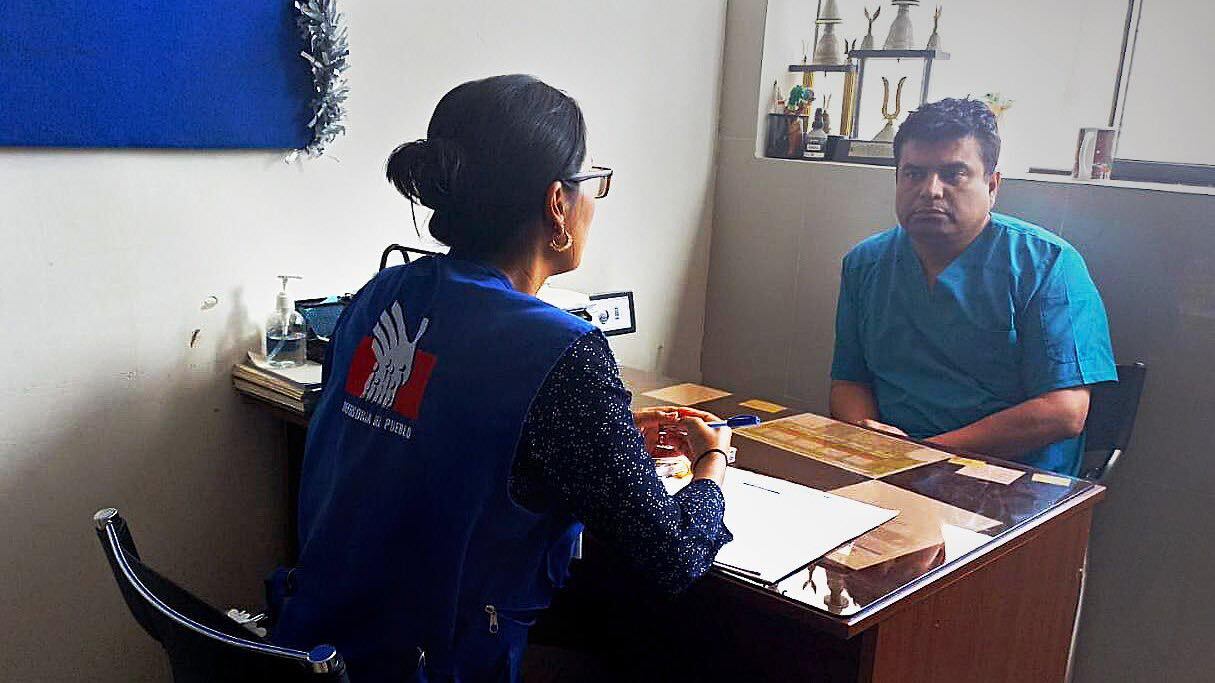 Defensoría del Pueblo espera que directivos de la Gerencia Regional de Salud decidan separar a biólogo denunciado.