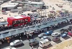 Cerraron la autopista Arequipa-La Joya para desfile por Fiestas Patrias
