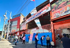 Clausuran dos mercados en la plataforma comercial Andrés Avelino Cáceres en Bustamante y Rivero