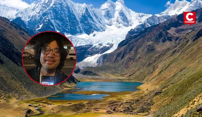 Áncash: turista australiano desapareció tras realizar en solitario el Circuito de la Cordillera Huayhuash. Composición: Diario Correo.