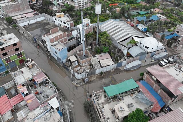 Calles del distrito parecían zonas afectadas por el fenómeno El Niño del 2017.