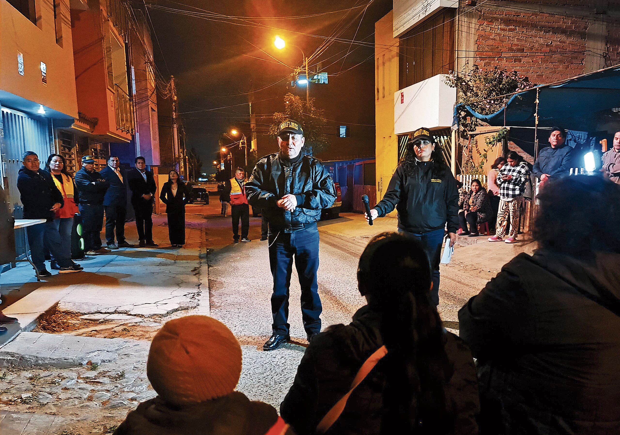 Alcalde Germán Torres de Miraflores explicó el plan. (Foto: GEC)