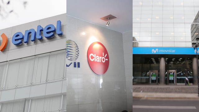 Osiptel confirma multas contra Movistar, Claro y Entel por más de S/ 3.6 millones