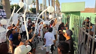 Población de la provincia de Chincha se moviliza por justicia y por la paz