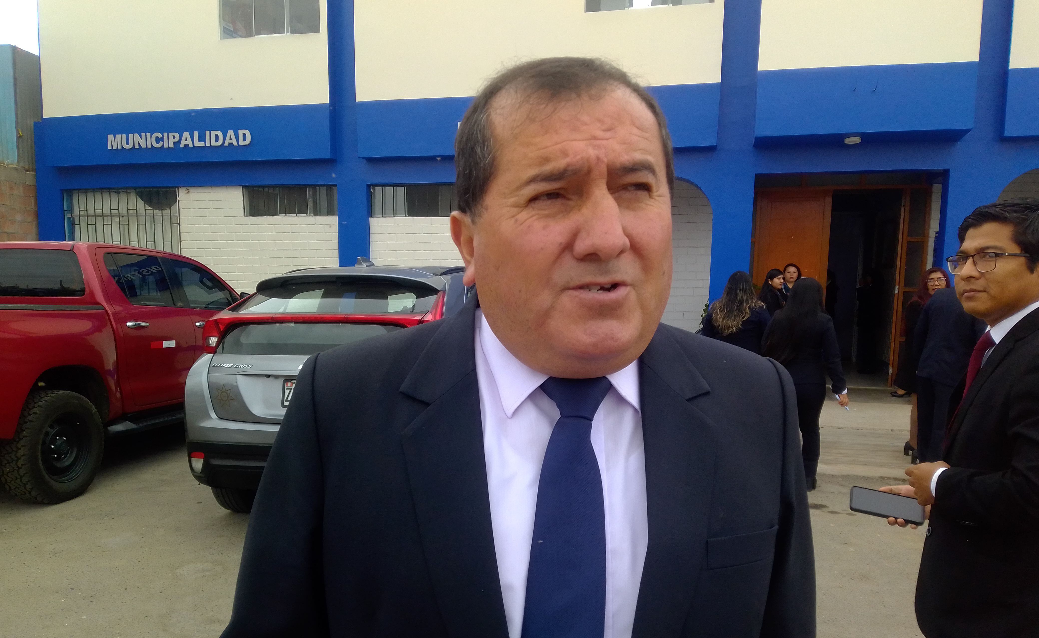 Consejero regional de Tacna y docente Miguel Sierra Cayo. (Foto: Adrian Apaza)