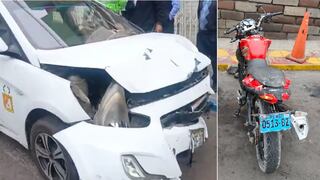 Tacna: Joven motociclista muere tras choque con taxi