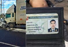 ¡Tragedia en la Panamericana! policía muere en brutal choque con tráiler en Ica