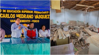 Pisco: anuncian S/33 millones para la reconstrucción del I.S.P.P. “Carlos Medrano Vásquez”