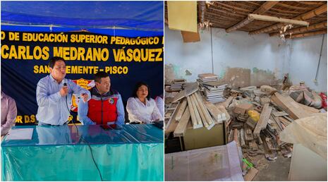 Pisco: anuncian S/33 millones para la reconstrucción del I.S.P.P. “Carlos Medrano Vásquez”