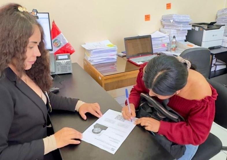 Juzgado resuelve 100 procesos por alimentos en jornada intensiva en Arequipa