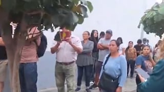 Colegio Virgen de la Asunción abrió puertas a las 7:20 a.m. tras retrasos en San Juan de Miraflores