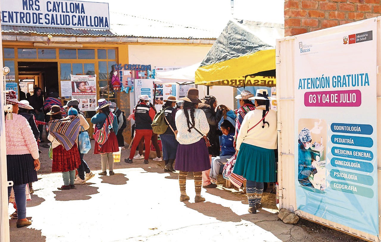 Más de 10 años para el saneamiento del terreno del centro de salud de Caylloma