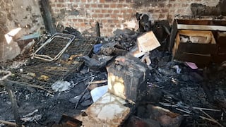 Huancayo: hombre habría provocado incendio tras discusión por celos y nueve personas escaparon