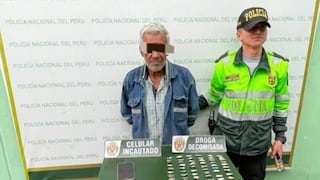 Detienen a pasajero con 54 ketes de PBC durante operativo en microbús Chincha–Pisco