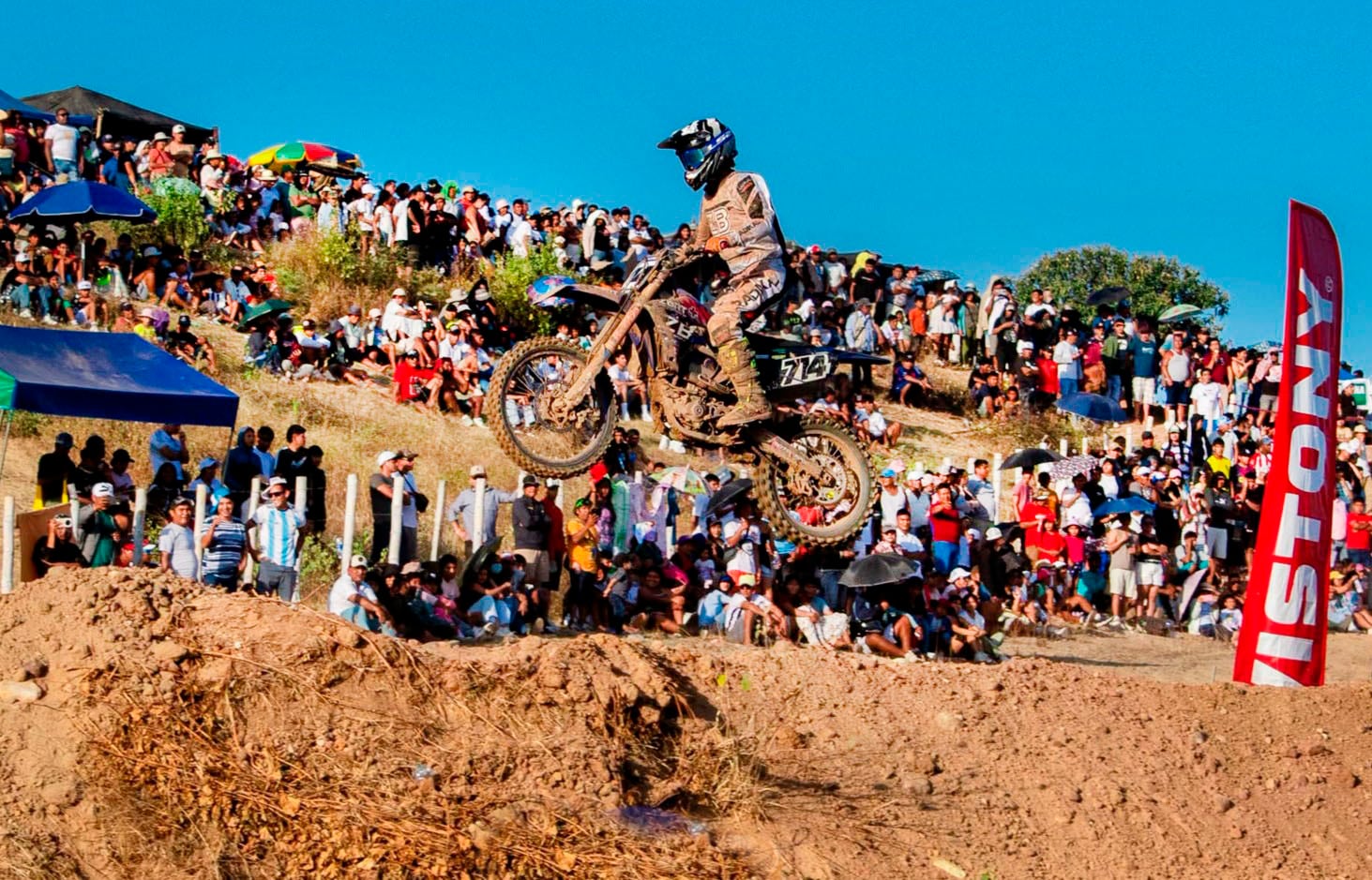 En el circuito de Yapatera, se realizó la competencia de motocross.