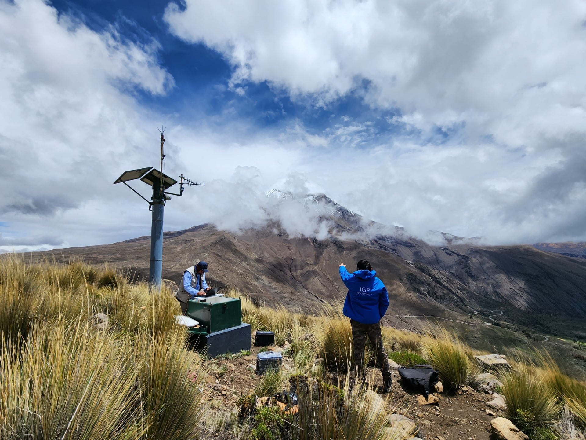 El incremento de la actividad sísmica interna se debe al movimiento y ascenso de magma. (Foto: Difusión)