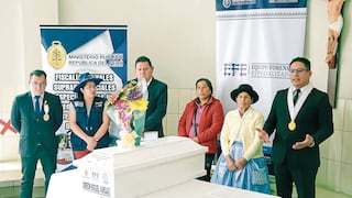 Fiscalía de Derechos Humanos restituye restos de ciudadano presuntamente asesinado por militares