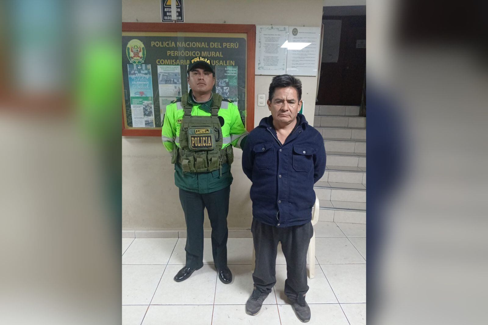 Hugo Marín estuvo detenido en la comisaría de Jerusalén. (Foto: GEC)