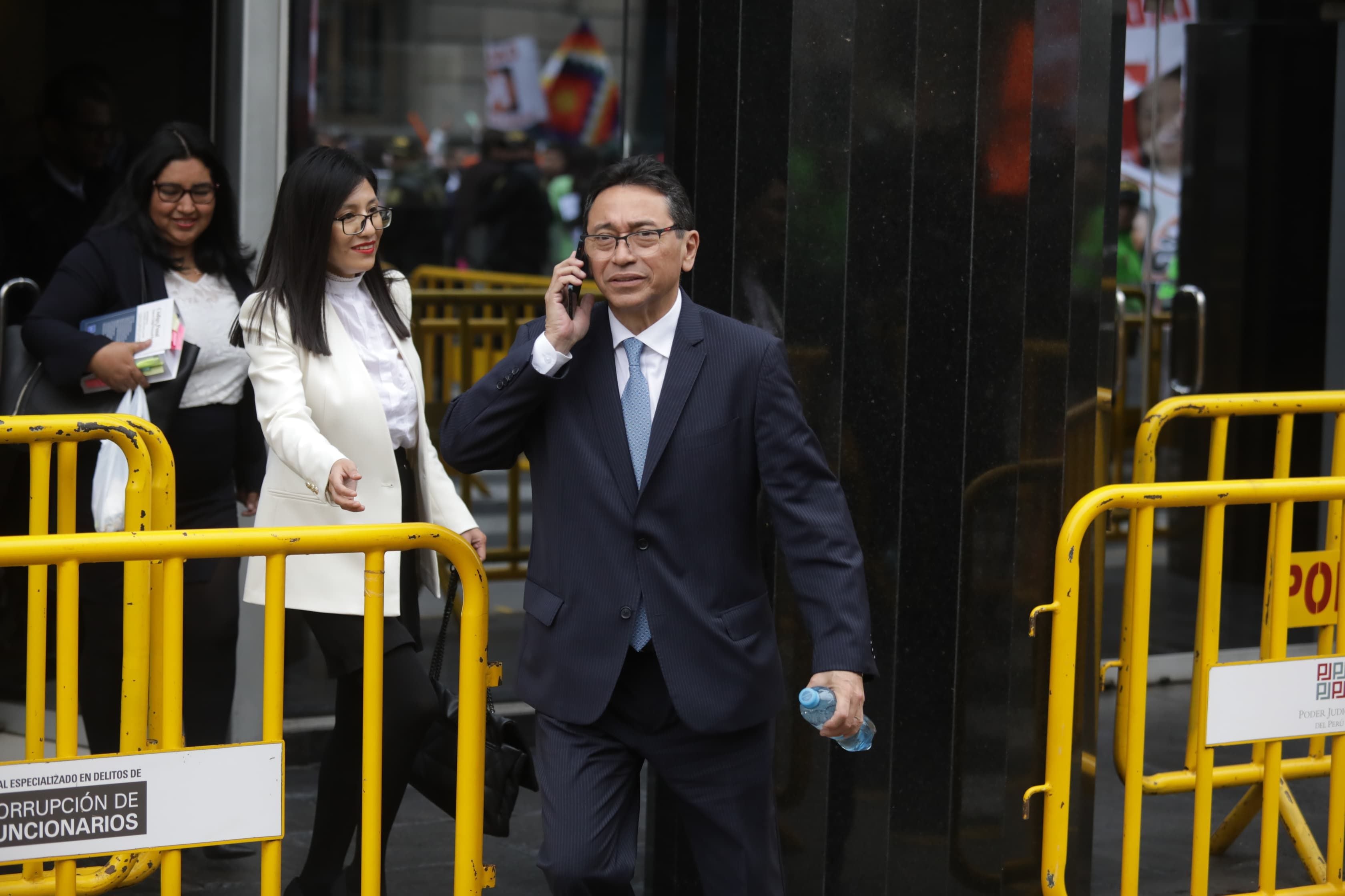 El abogado Humberto Abanto no logró que el fallo para u patrocinado sea favorable. (Foto: GEC/Britanie Arroyo)