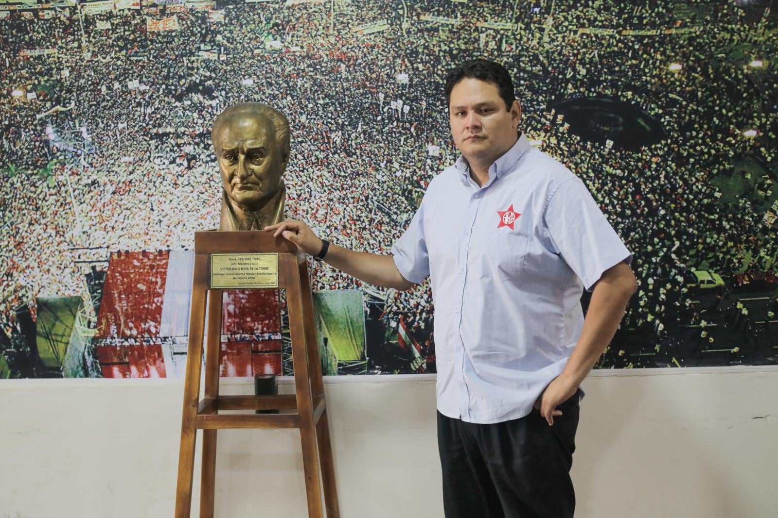 Enrique Valderrama asume la candidatura del Apra con 39 años. (Foto: Gerardo Marín/GEC)