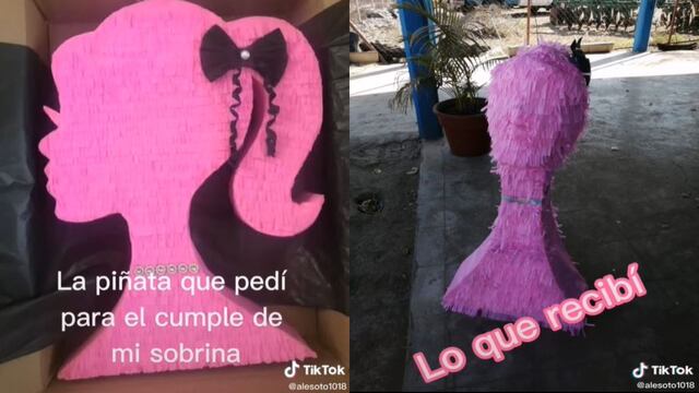 Quería obsequiarle una piñata a su sobrina por su cumpleaños, pero recibió cualquier cosa menos lo esperado