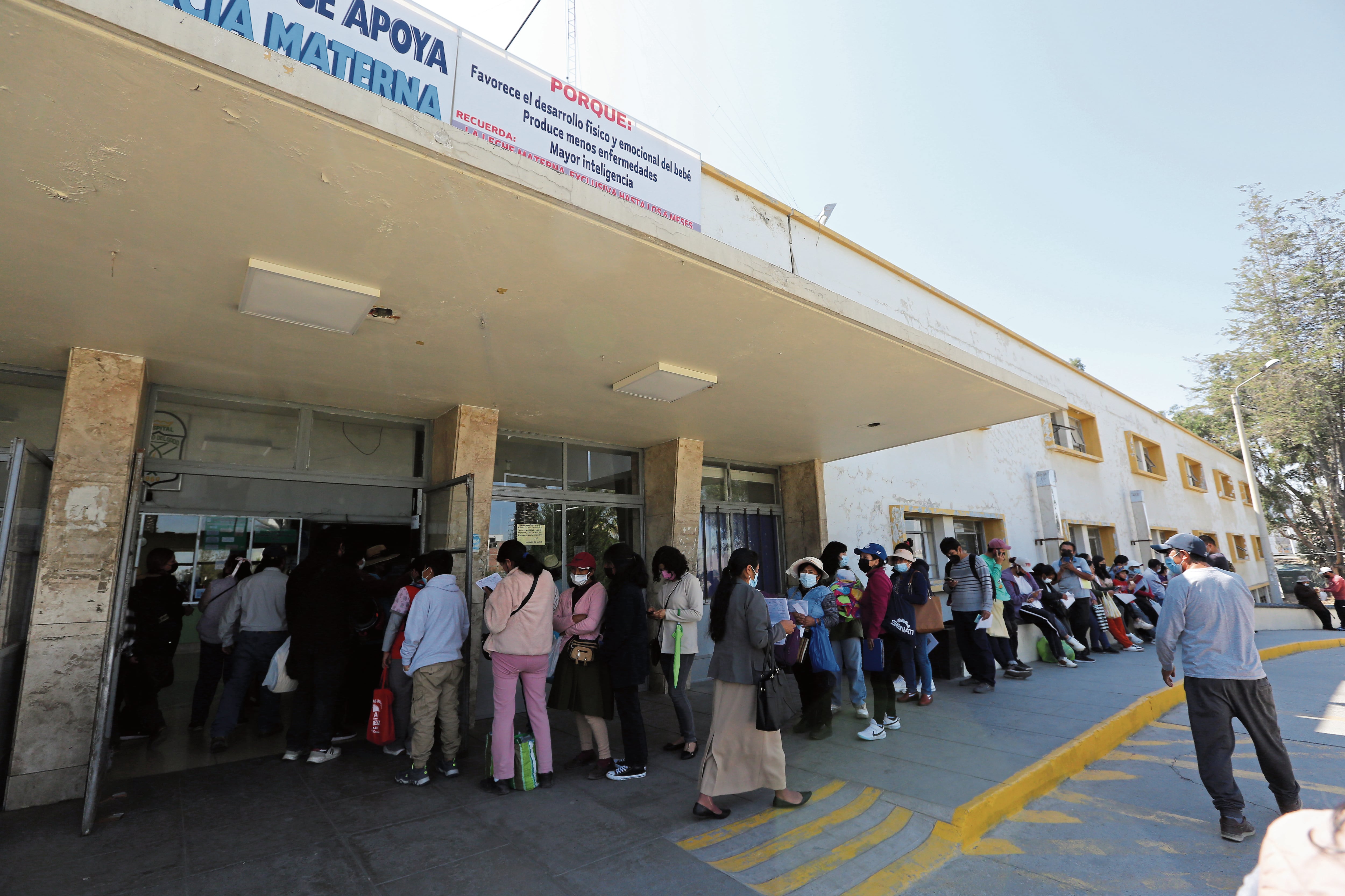 Hospital regional Honorio Delgado Espinoza. Foto: GEC