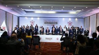 Elecciones 2026: Nueve partidos no firmaron el Pacto Ético Electoral