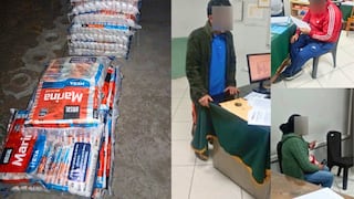 Incautan más de 80 sacos de sal adulterada en mercado Río Seco, en Arequipa