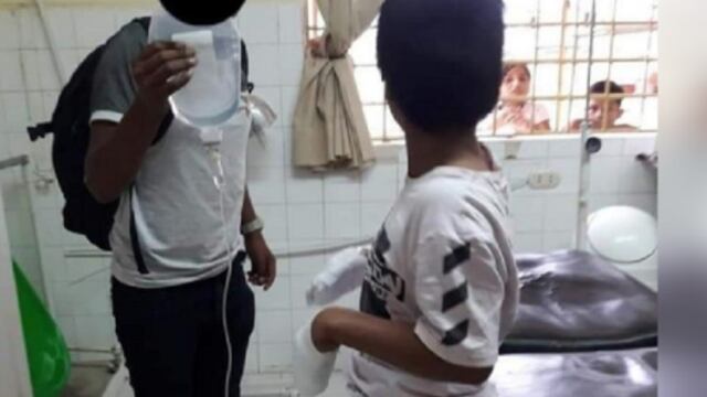 Niño de 12 años quedó mutilado al escapar de sus secuestradores en Chiclayo