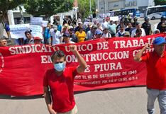 Pescadores bloquearon vías y obreros protestaron en las calles de Piura
