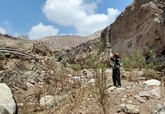 Pisco: rayo impacta sobre un hombre en el sector Hierbabuena, en Huáncano