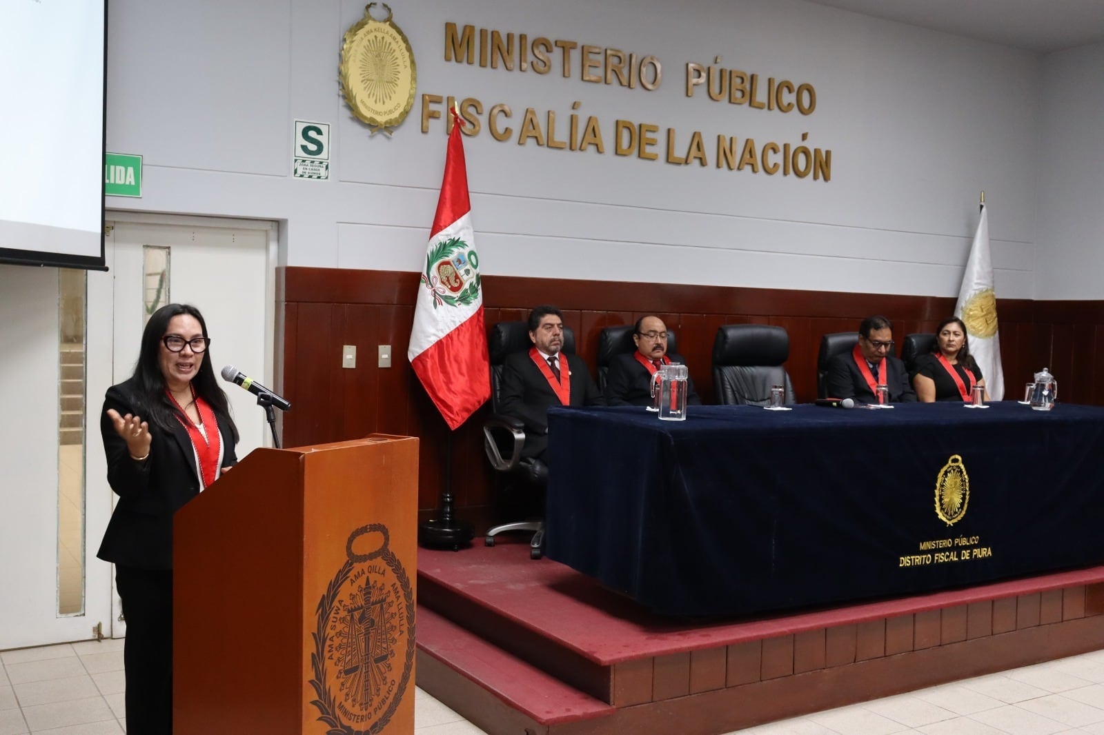 Presidenta de la Junta de Fiscales de Piura, Faviola Campos Hidalgo