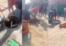 Dos obreros intoxicados por presunta exposición a gases en una obra en Chala (VIDEO)