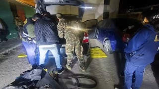 Arequipa: Incautan 50 paquetes de cocaína y detienen a cuatro personas en Camaná (VIDEO)