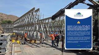 Tránsito por la Variante de Uchumayo en Arequipa se restablecería el 31 de marzo