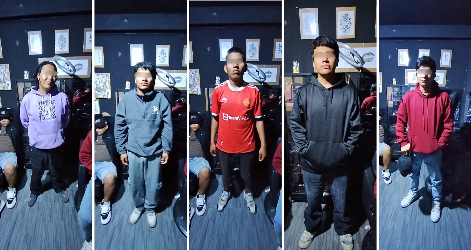 Cae banda “Los Grifas del Triunfo” con más de un kilo de marihuana en La Joya. Foto: PNP.