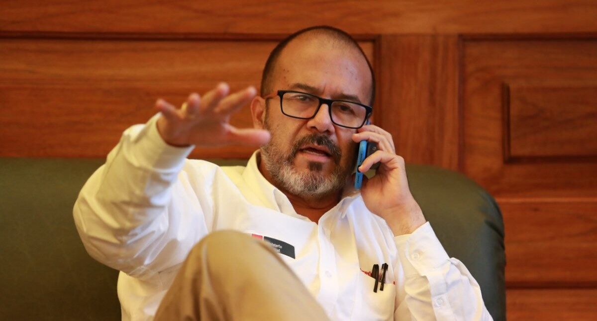 Exministro Víctor Zamora. (Foto: Lino Chipana - GEC)