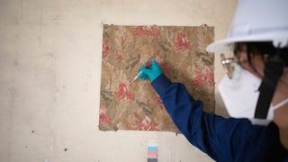 Quinta Heeren: descubren más de 15 diseños de papel tapiz original en Barrios Altos