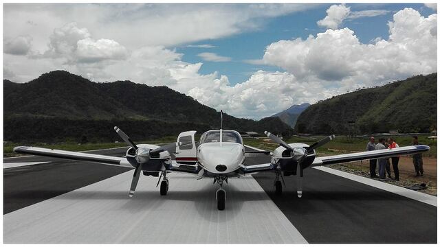 Llegan a Chanchamayo los primeros vuelos Aerolink procedentes de Lima 