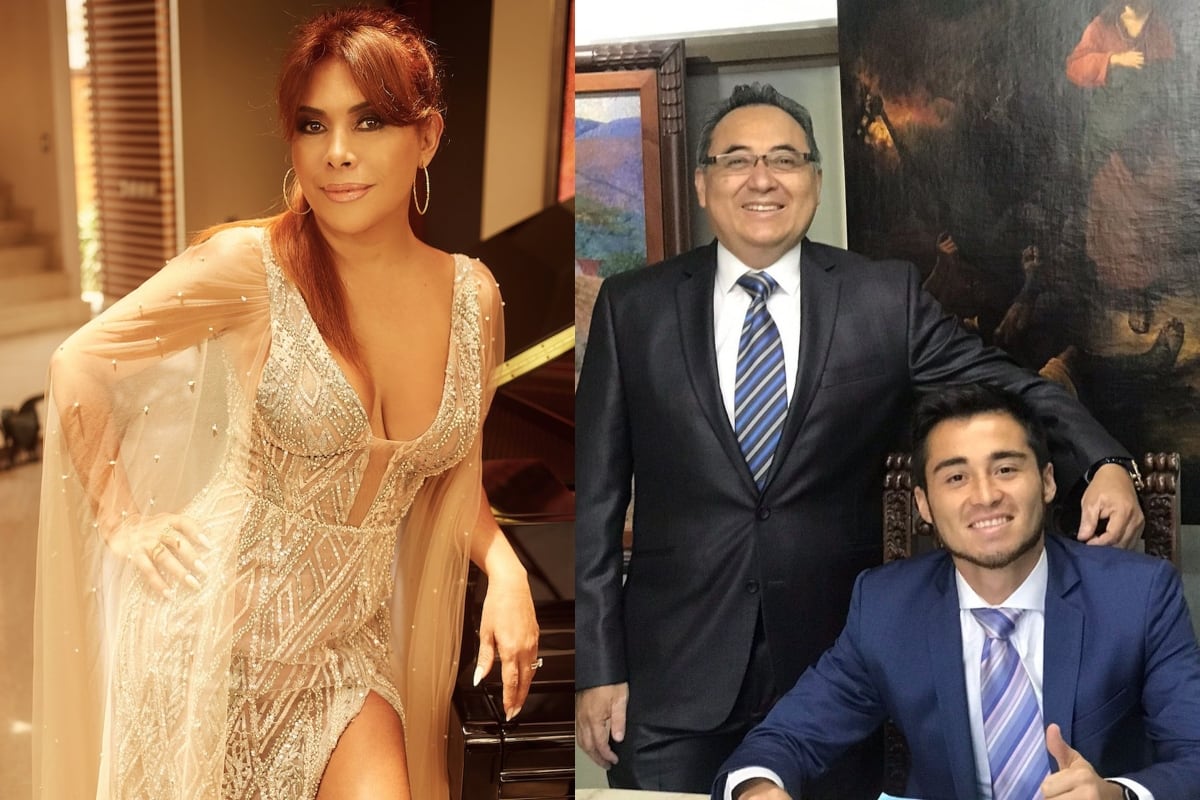 Magaly Medina critica al padre de Rodrigo ‘Gato’ Cuba por opinar sobre el matrimonio de su hijo con Melissa Paredes. (Foto: @magalymedinav/@gatocuba16).