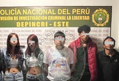 La Libertad: Desbaratan presunta banda delincuencial “Los Discipulos Jhon Jairo”