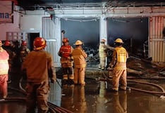 La Libertad: Incendio arrasa local comercial en Guadalupe