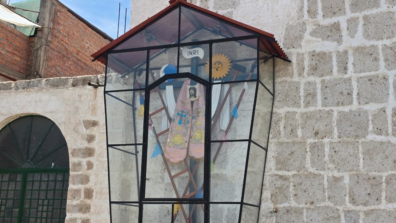 Iglesia de San Pedro en Pachacútec Viejo de Cerro Colorado, Arequipa. (Foto: Yunsu Pariapaza/@photo.gec)