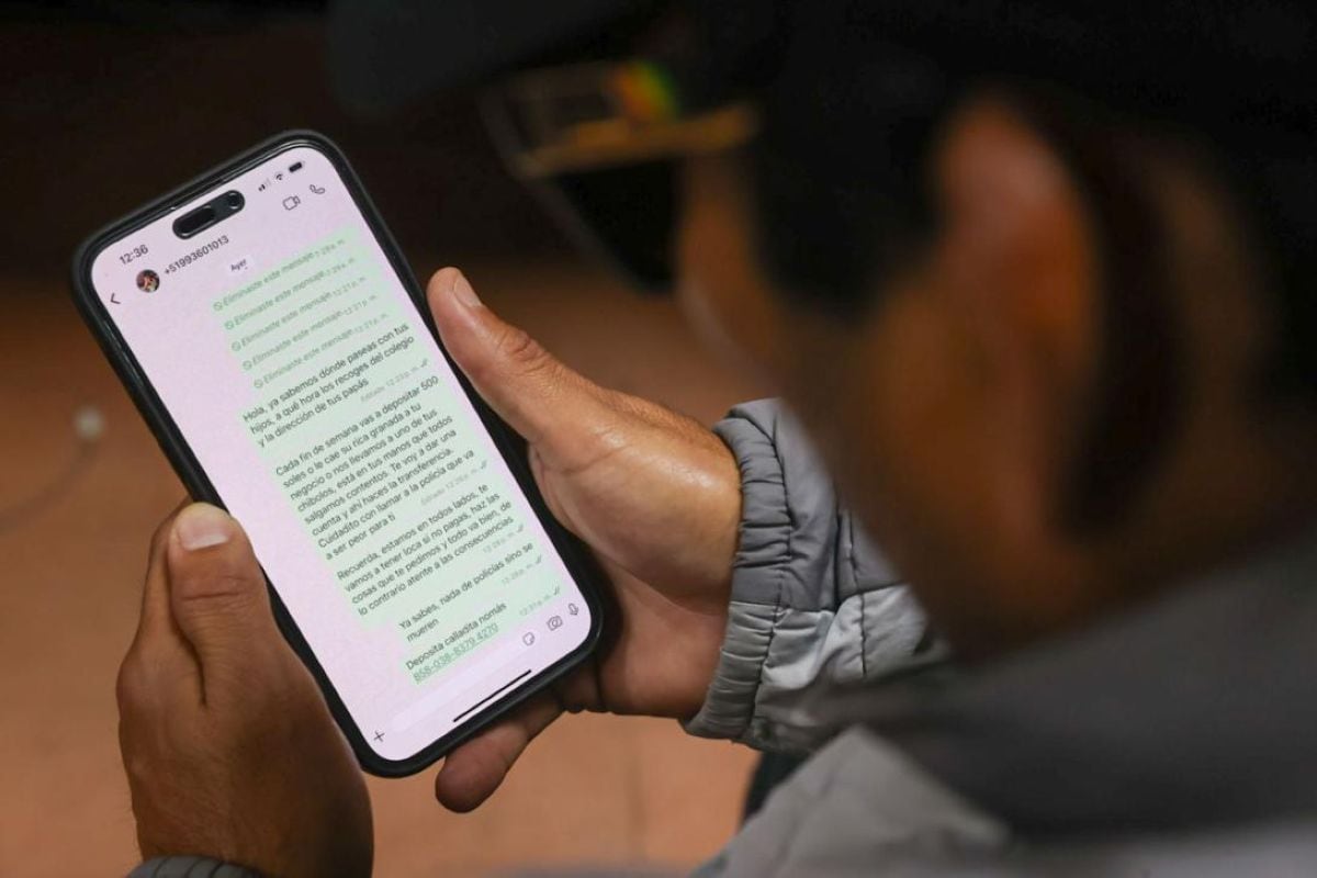 Un reporte del Observatorio del Crimen y la Violencia advierte que la extorsión se mantiene como uno de los delitos más frecuentes y se desplaza hacia el interior del país. (Foto: Andina)