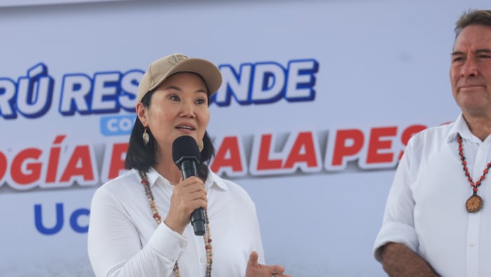 Keiko Fujimori anuncia que cuatro zonas afectadas por lluvias en Piura ya fueron despejadas